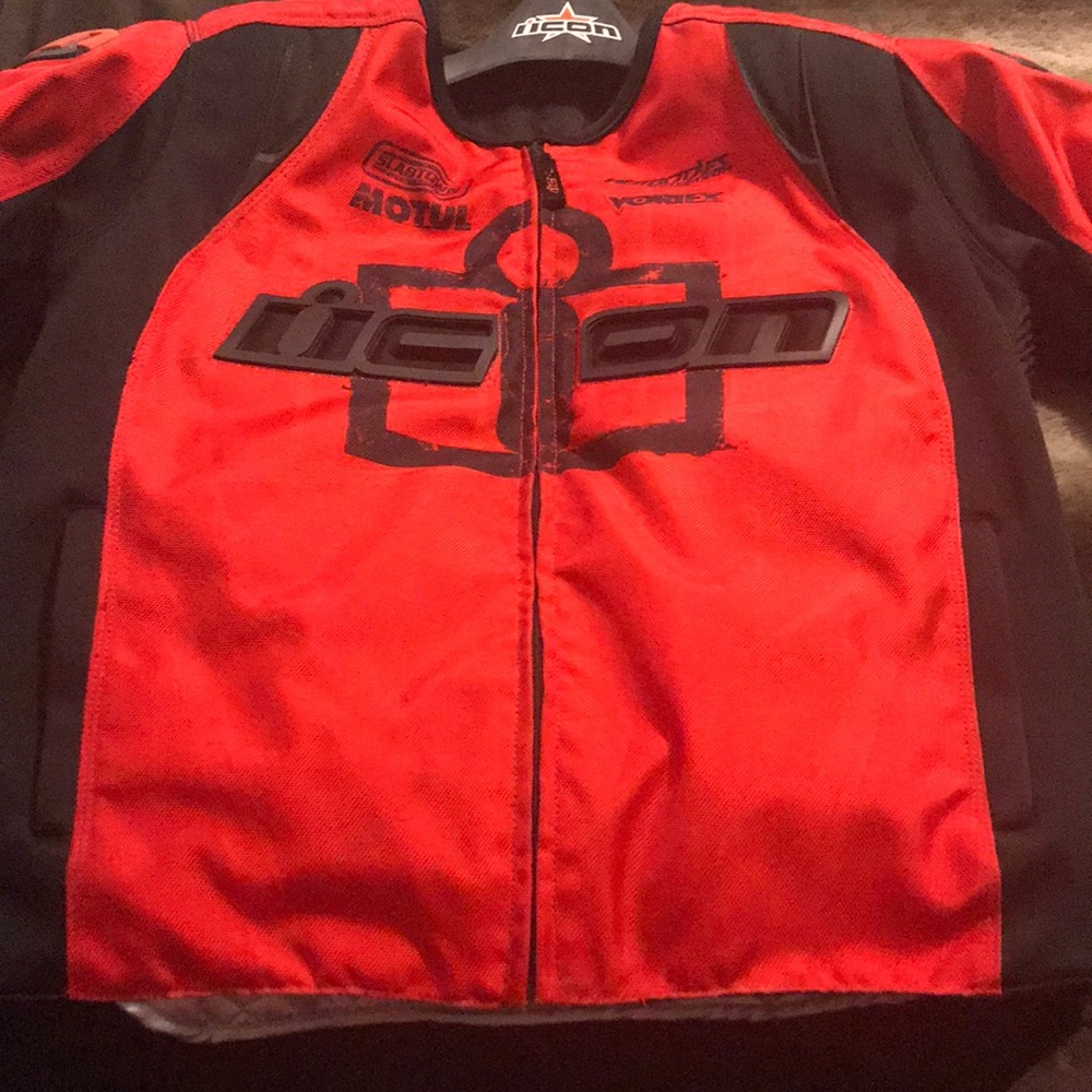 Icon overlord mesh riding jacket